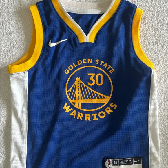 Golden State Warriors Stephen Curry Nike Jersey.       Youth M (size 5-6) - Picture 2 of 4